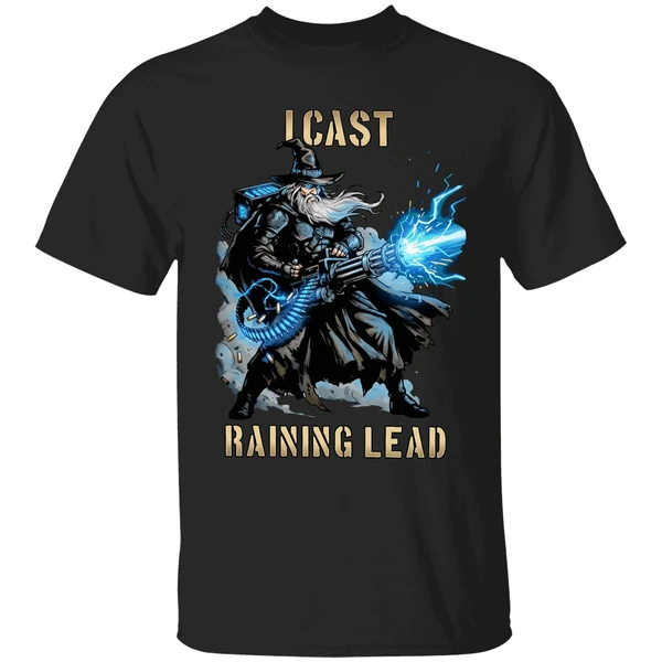 Wizard I Cast Raining Lead Shirt