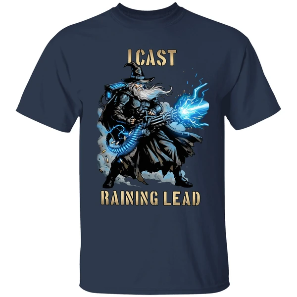 Wizard I Cast Raining Lead Shirt - Image 5