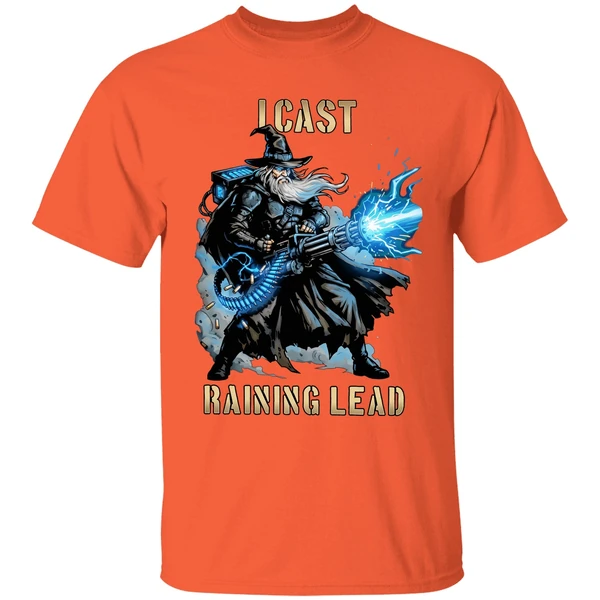 wizard i cast raining lead shirt orange