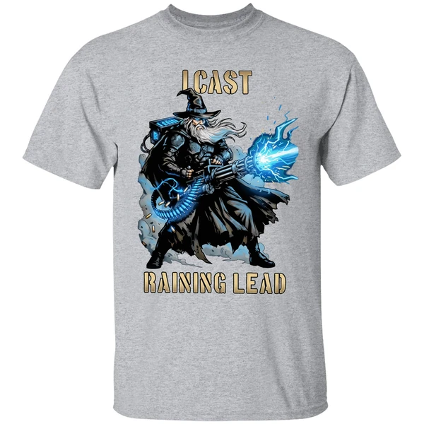 Wizard I Cast Raining Lead Shirt - Image 9