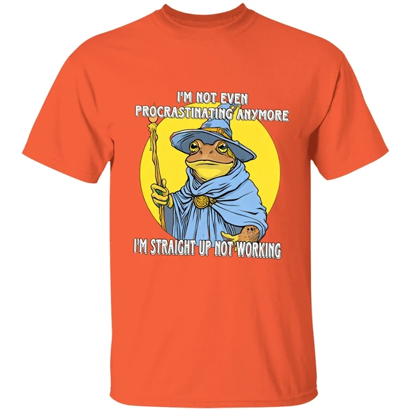 Wizard Im Not Even Procrastinating Anymore Im Straight Up Not Working Shirt - Image 6