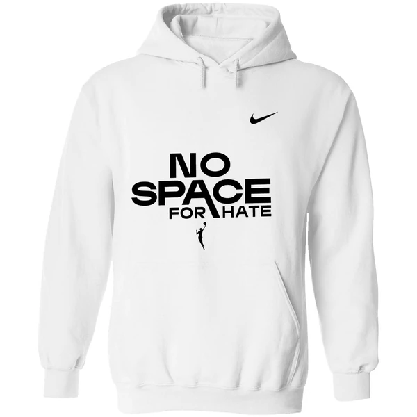 Wnba Las Vegas Aces No Space For Hate Hoodie - Image 8