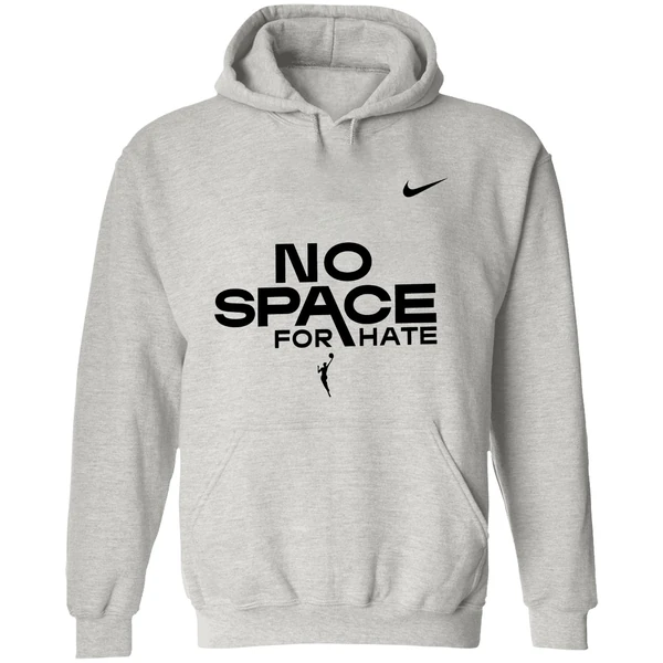 Wnba Las Vegas Aces No Space For Hate Hoodie - Image 9