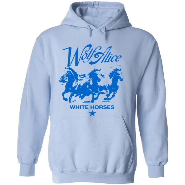 Wolf Alice White Horses Hoodie - Image 4
