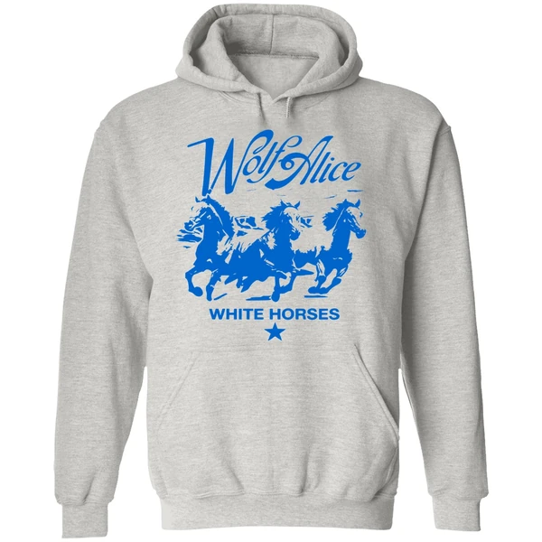 Wolf Alice White Horses Hoodie - Image 9