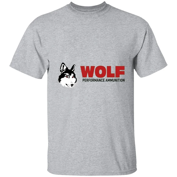 wolf performance ammunition shirt sportgrey