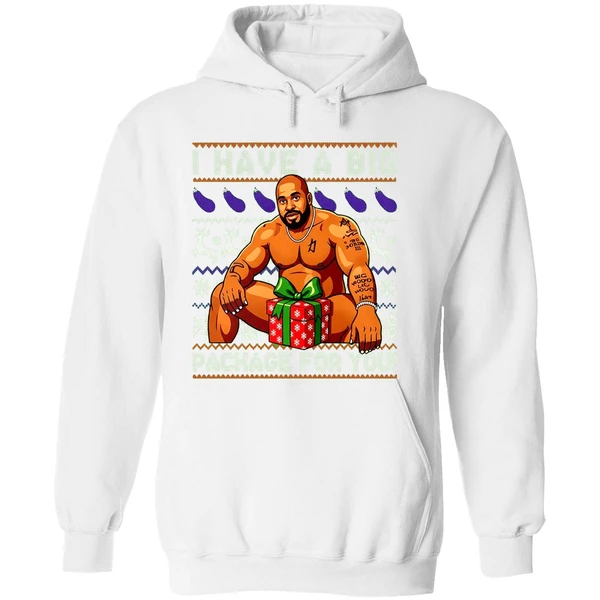 Wood I Have A Big Package For You Hoodie - Image 8