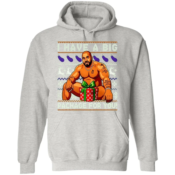 Wood I Have A Big Package For You Hoodie - Image 9