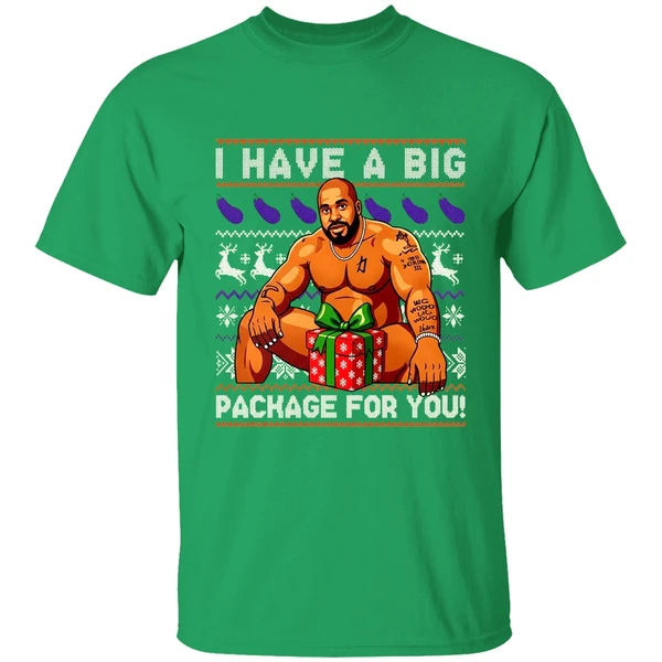 Wood I Have A Big Package For You Shirt - Image 2