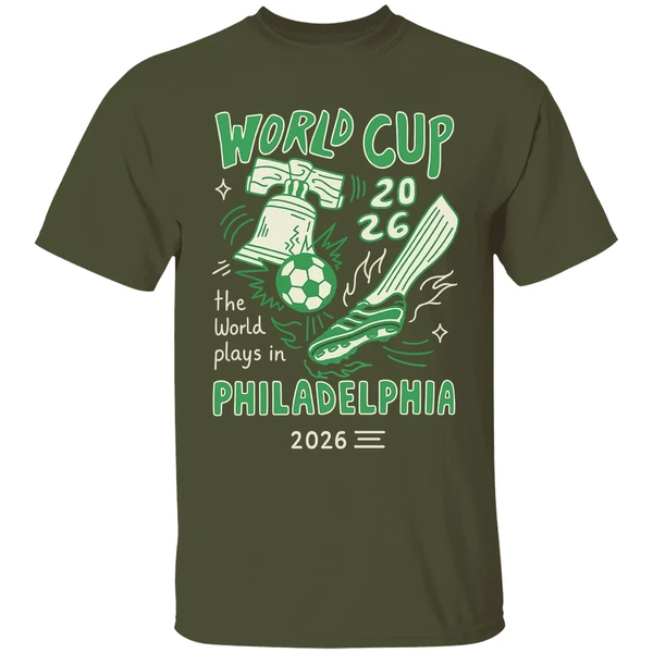 World Cup 2026 The World Plays In Philadelphia Shirt - Image 3