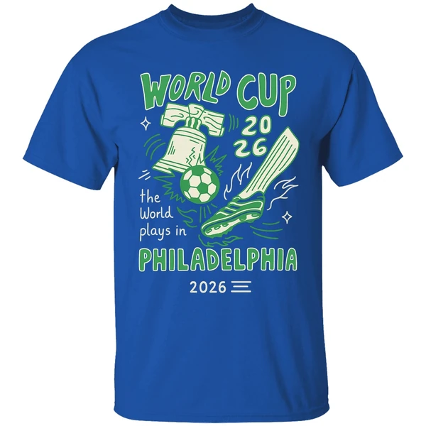 World Cup 2026 The World Plays In Philadelphia Shirt - Image 7