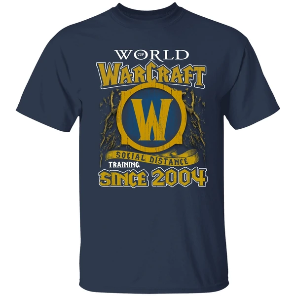 World Of Warcraft Social Distance Training Since 2004 Shirt - Image 4