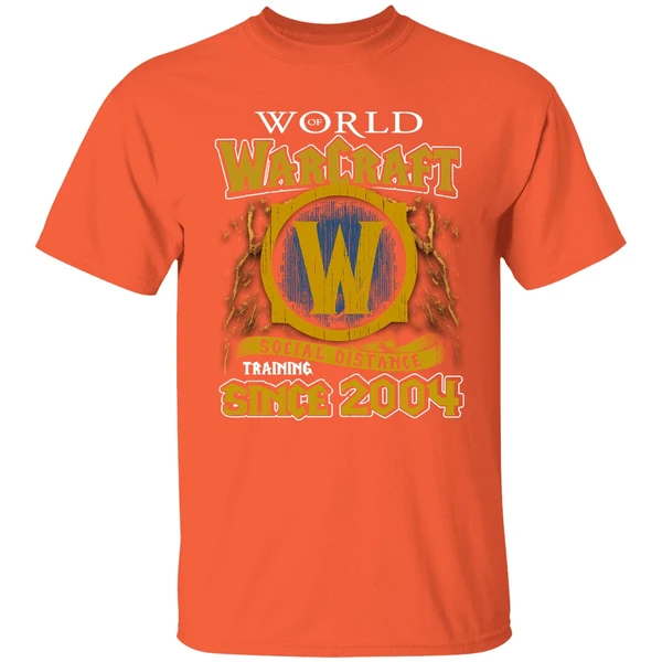 World Of Warcraft Social Distance Training Since 2004 Shirt - Image 5