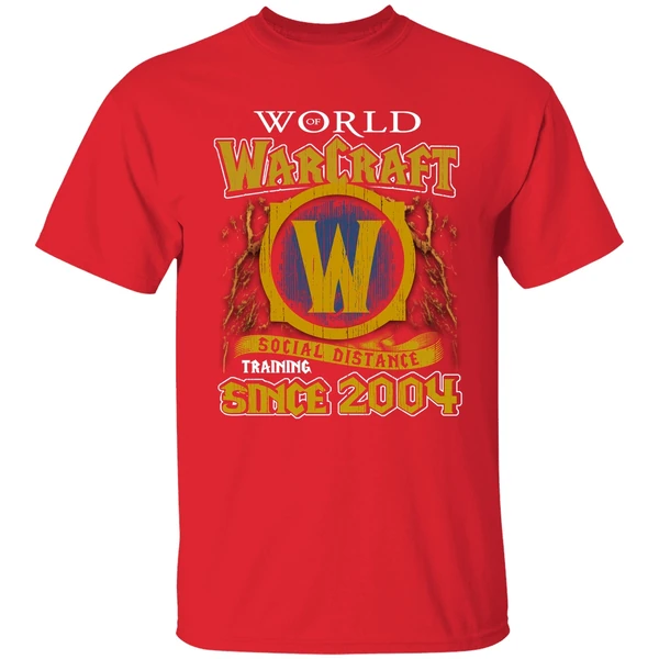 World Of Warcraft Social Distance Training Since 2004 Shirt - Image 6