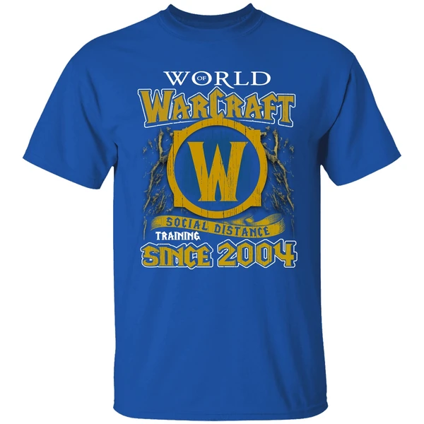 World Of Warcraft Social Distance Training Since 2004 Shirt - Image 7