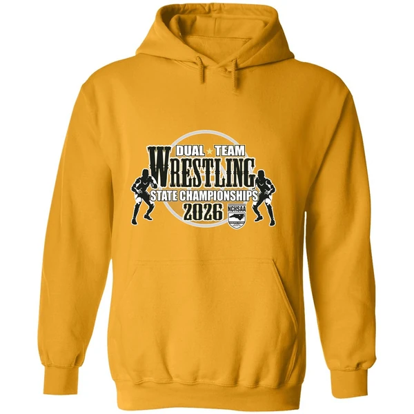Wrestling Dual Team Nchsaa 2026 State Championships Hoodie