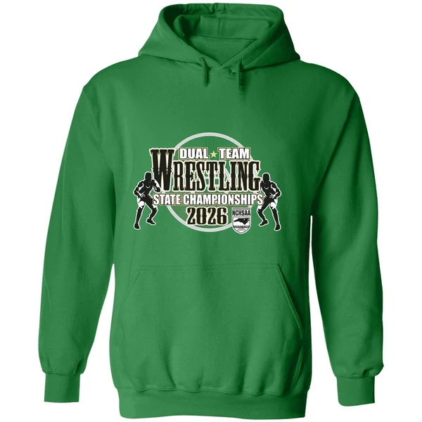 Wrestling Dual Team Nchsaa 2026 State Championships Hoodie - Image 2