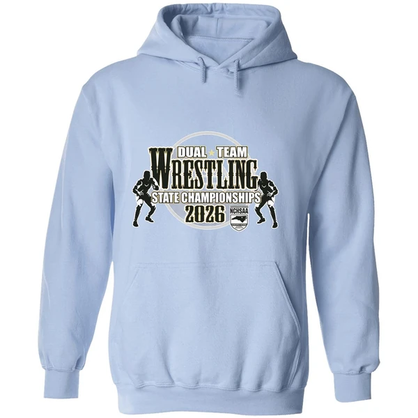 Wrestling Dual Team Nchsaa 2026 State Championships Hoodie - Image 4
