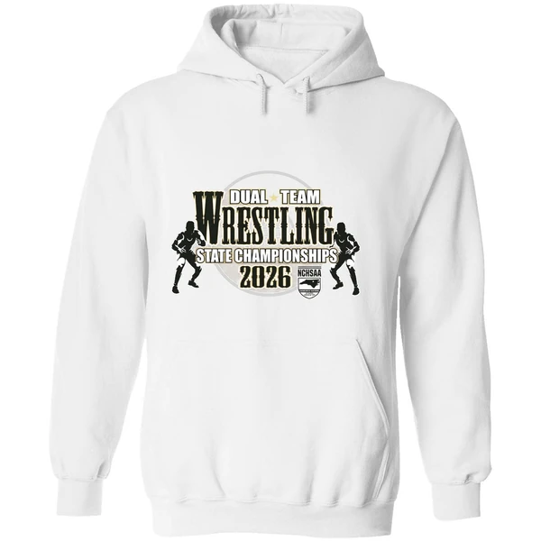 Wrestling Dual Team Nchsaa 2026 State Championships Hoodie - Image 8