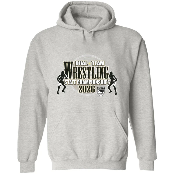 Wrestling Dual Team Nchsaa 2026 State Championships Hoodie - Image 9