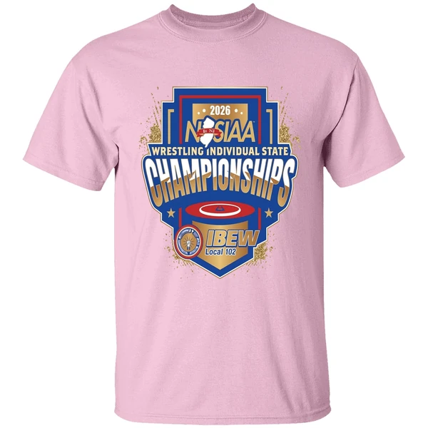 Wrestling Individual State Championships Njsiaa 2026 Shirt - Image 2