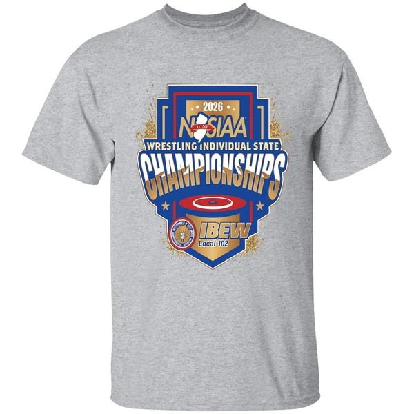Wrestling Individual State Championships Njsiaa 2026 Shirt - Image 6