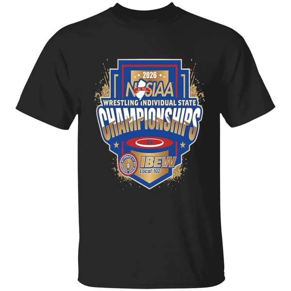 Wrestling Individual State Championships Njsiaa 2026 Shirt - Image 7