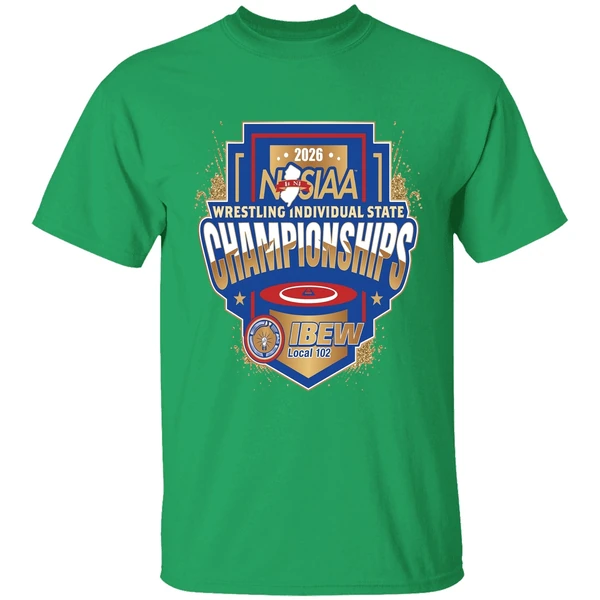 Wrestling Individual State Championships Njsiaa 2026 Shirt - Image 8