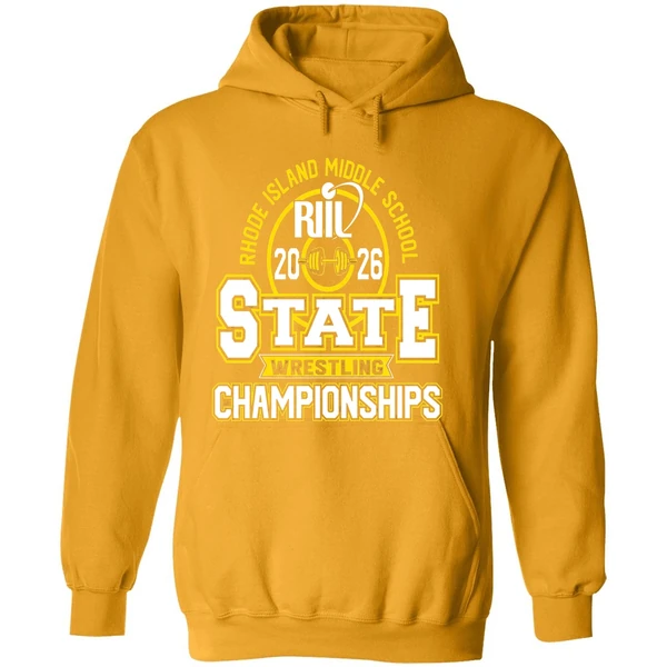 Wrestling State Championship Riil 2026 Hoodie