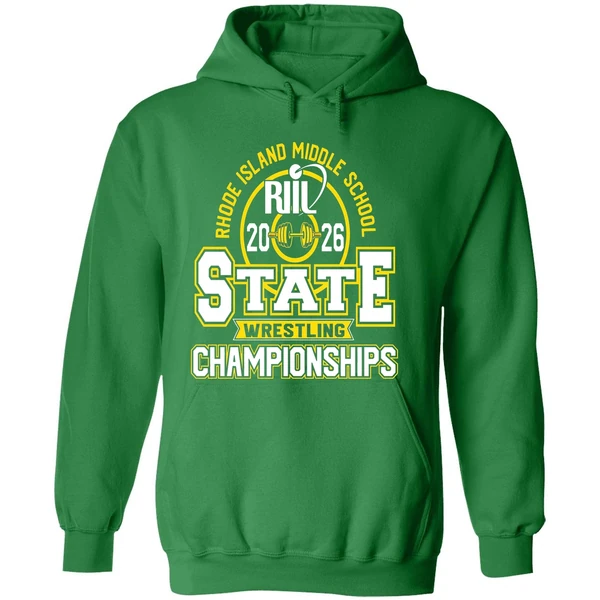Wrestling State Championship Riil 2026 Hoodie - Image 2
