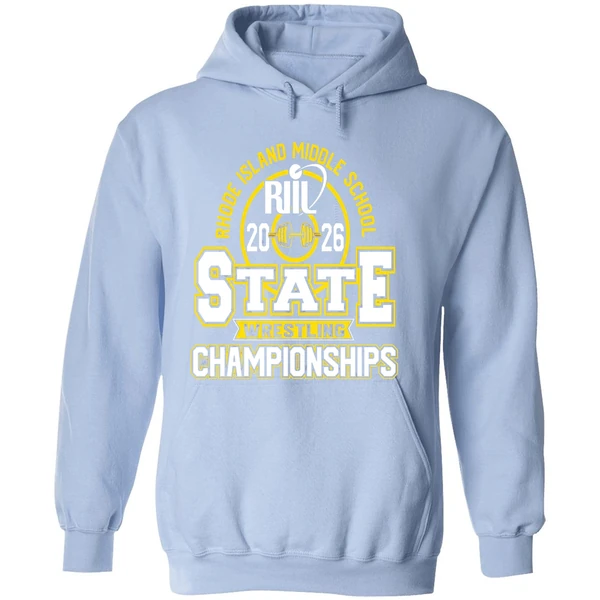 Wrestling State Championship Riil 2026 Hoodie - Image 4