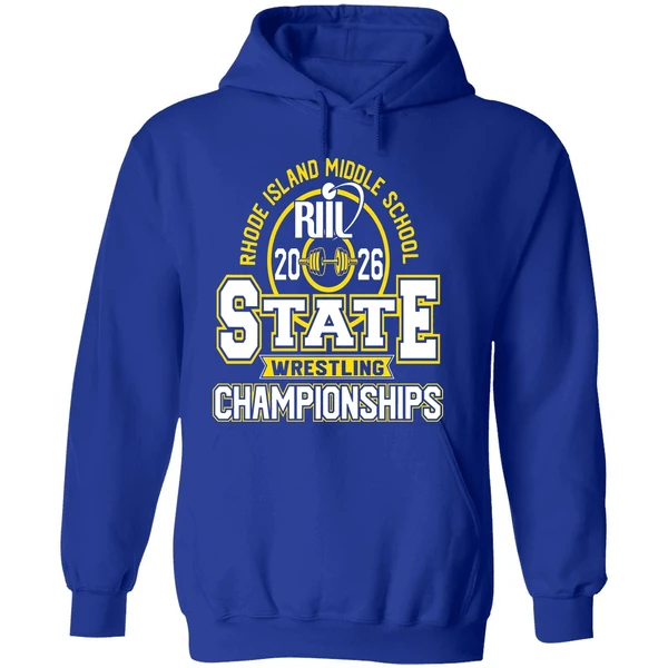 Wrestling State Championship Riil 2026 Hoodie - Image 7