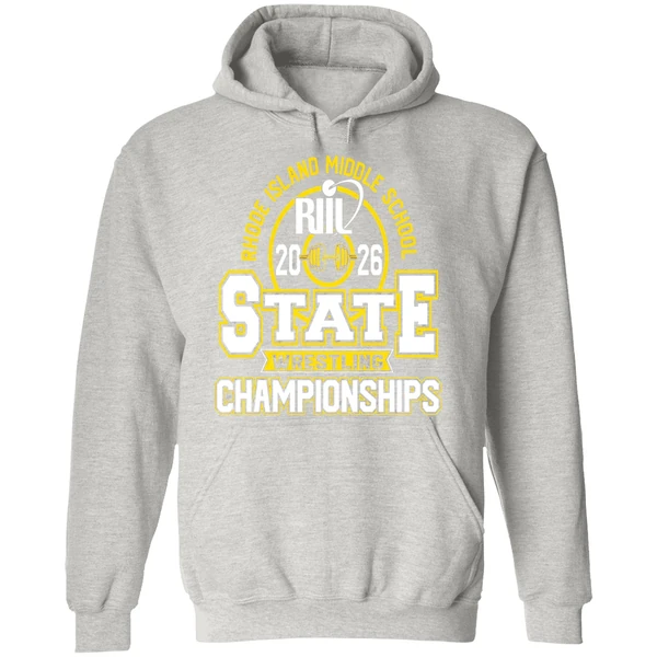 Wrestling State Championship Riil 2026 Hoodie - Image 9