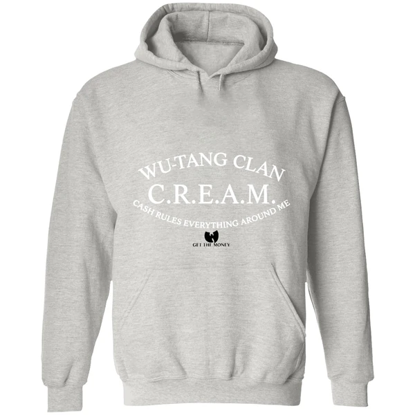 Wu Tang Clan C R E A M Cash Rules Everything Around Me Hoodie - Image 9