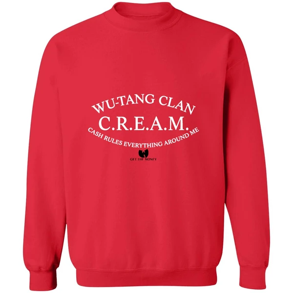 Wu Tang Clan C R E A M Cash Rules Everything Around Me Sweatshirt - Image 4
