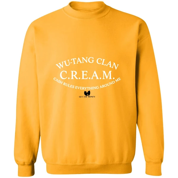 Wu Tang Clan C R E A M Cash Rules Everything Around Me Sweatshirt - Image 2