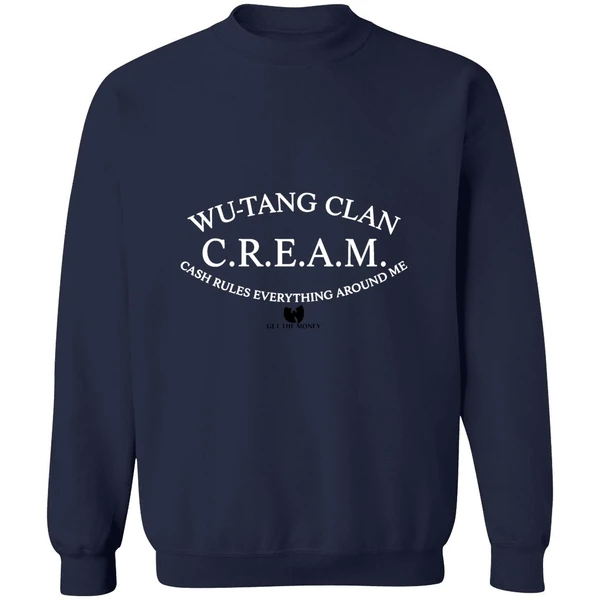 Wu Tang Clan C R E A M Cash Rules Everything Around Me Sweatshirt - Image 6