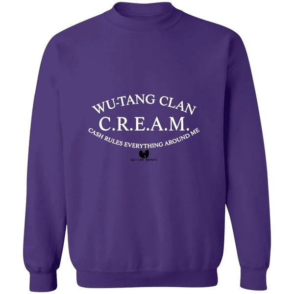 Wu Tang Clan C R E A M Cash Rules Everything Around Me Sweatshirt - Image 7