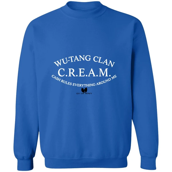 Wu Tang Clan C R E A M Cash Rules Everything Around Me Sweatshirt - Image 8