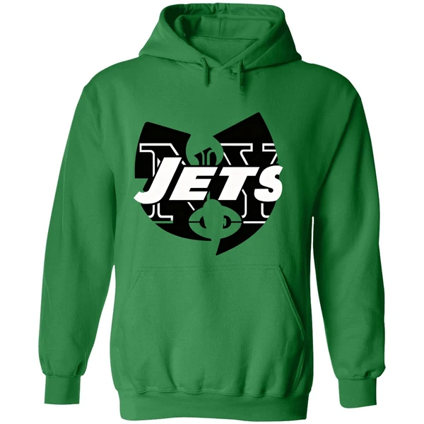 Wu Tang Clan Nfl Team New York Jets Hoodie - Image 2