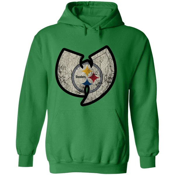 Wutang Pittsburgh Steelers Vintage Hoodie - Image 2