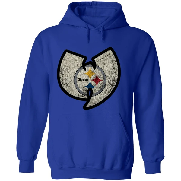 Wutang Pittsburgh Steelers Vintage Hoodie - Image 7