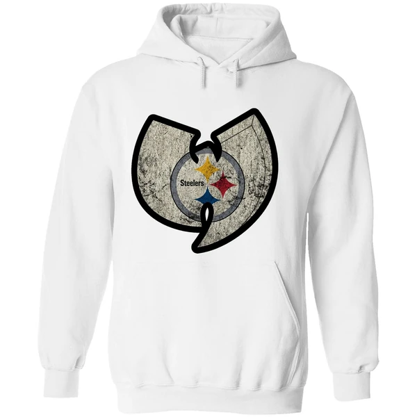 Wutang Pittsburgh Steelers Vintage Hoodie - Image 8
