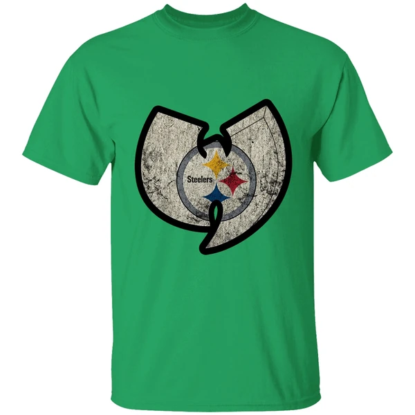 Wutang Pittsburgh Steelers Vintage Shirt - Image 2
