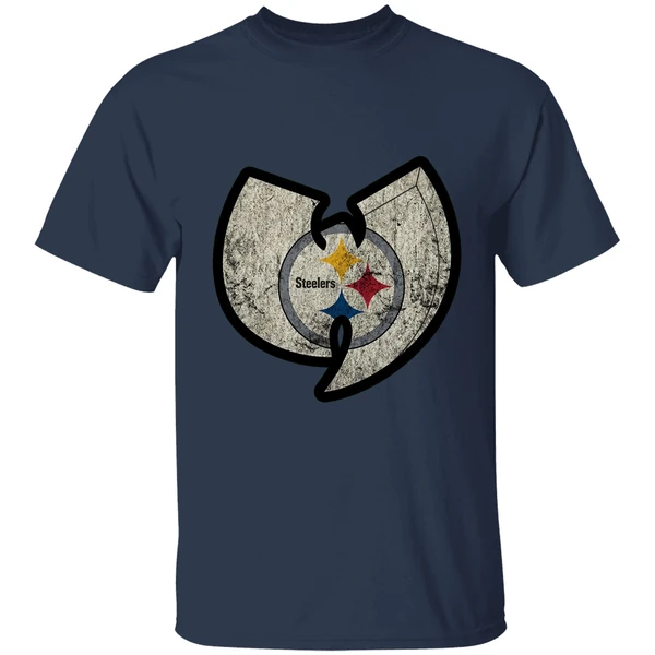 wutang pittsburgh steelers vintage shirt navy