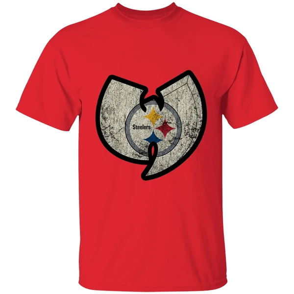 Wutang Pittsburgh Steelers Vintage Shirt - Image 7