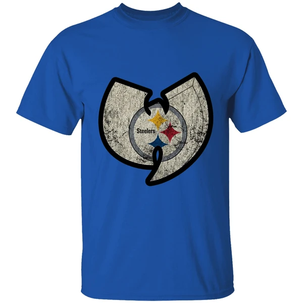 Wutang Pittsburgh Steelers Vintage Shirt - Image 8