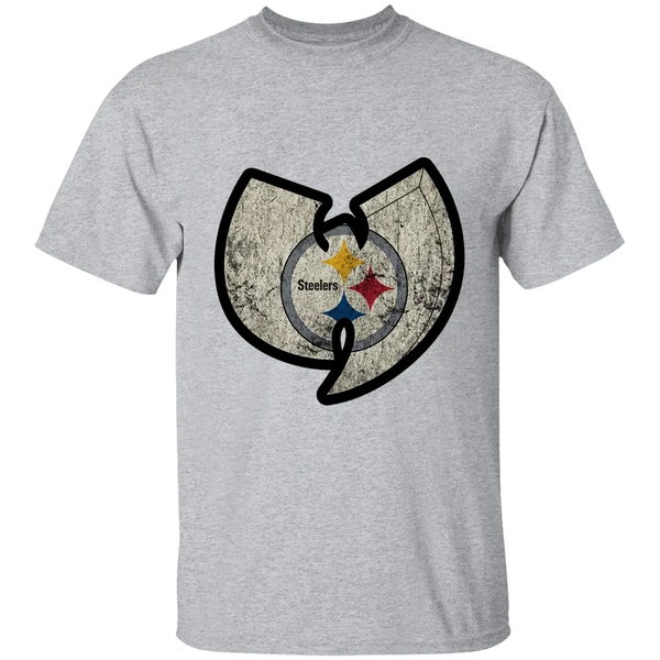 Wutang Pittsburgh Steelers Vintage Shirt - Image 9