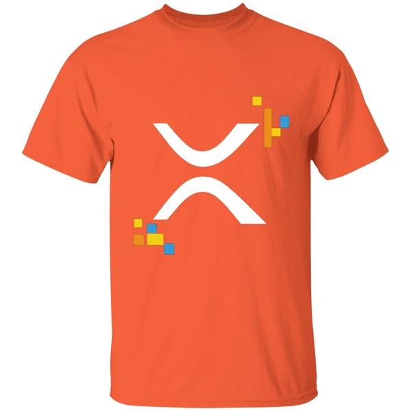 xrp ledger xrpl logo shirt orange