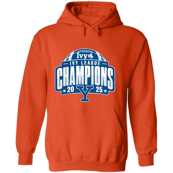 Yale Football 2025 Ivy League Champions Hoodie - Image 6